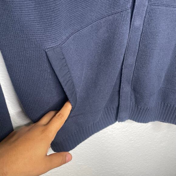 Boss Hugo Boss Mens Sweater Size L Knit Button Front Cardigan Like Regular Fit - Picture 10 of 15